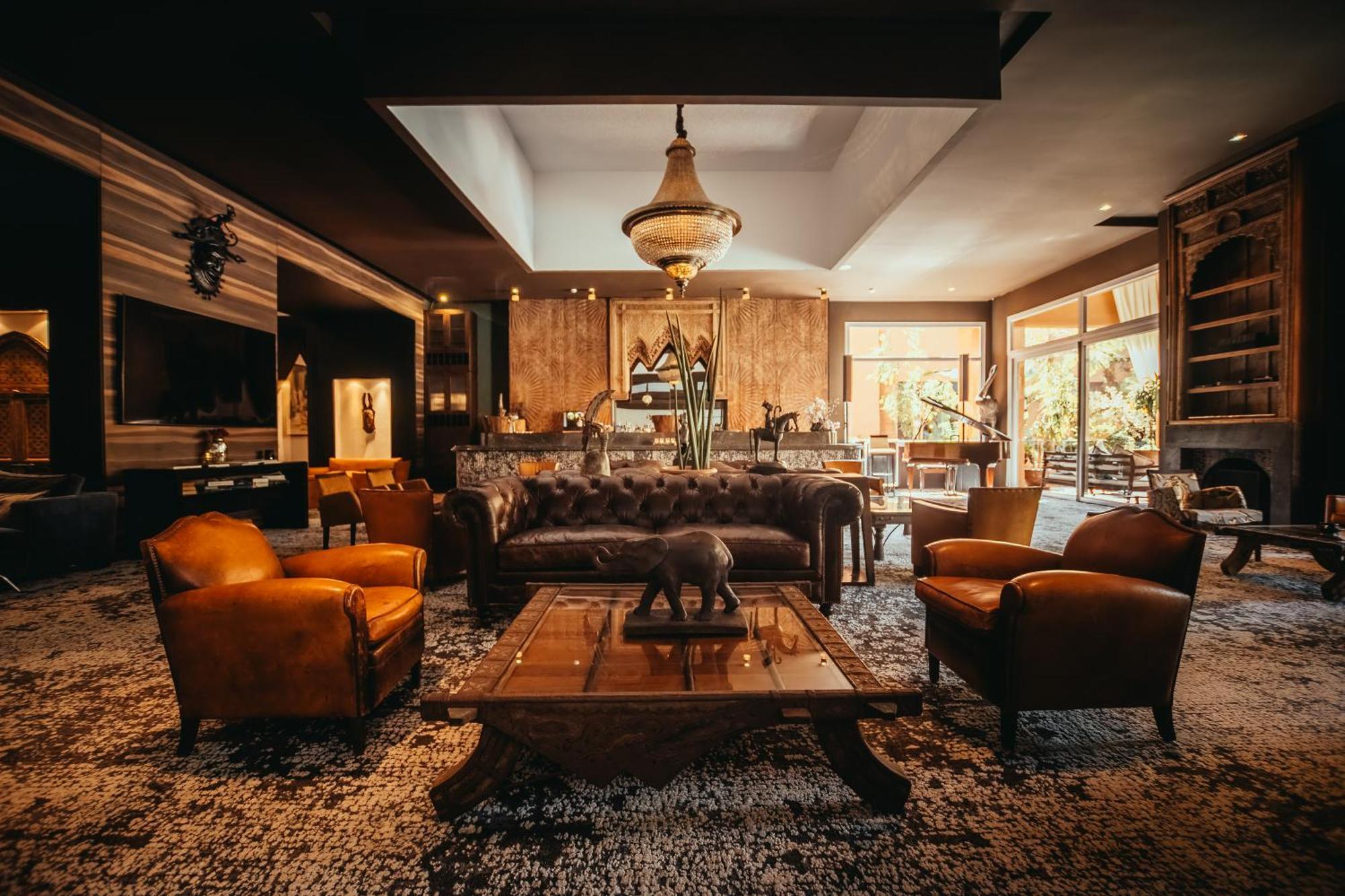 티키다 골프 팰리스 렐레 앤 샤토 호텔 아가디르 외부 사진 The interior of the hotel