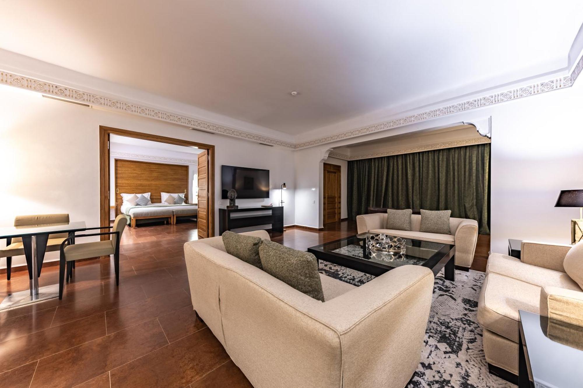 티키다 골프 팰리스 렐레 앤 샤토 호텔 아가디르 외부 사진 A suite at the hotel