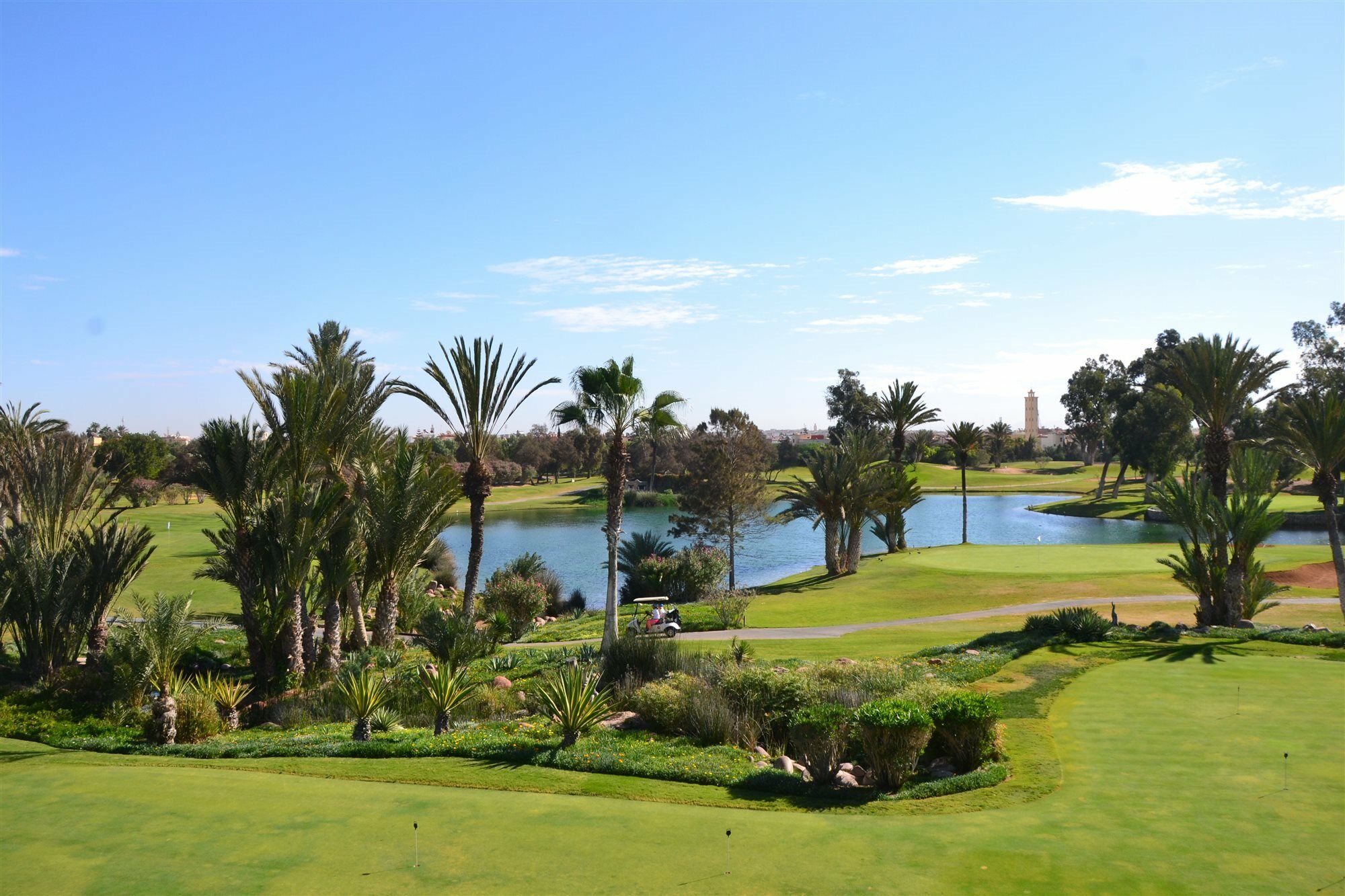 티키다 골프 팰리스 렐레 앤 샤토 호텔 아가디르 외부 사진 Golf course in Marrakech