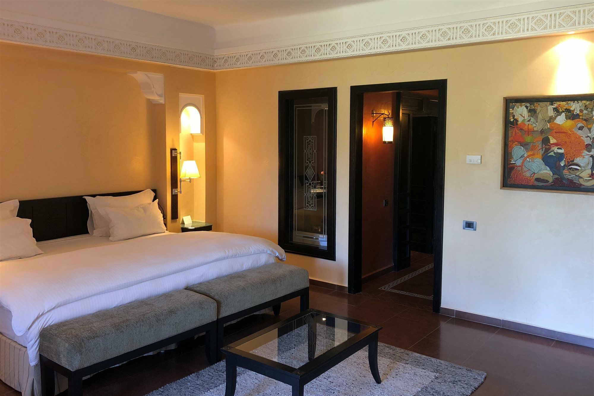 티키다 골프 팰리스 렐레 앤 샤토 호텔 아가디르 외부 사진 A room at the hotel